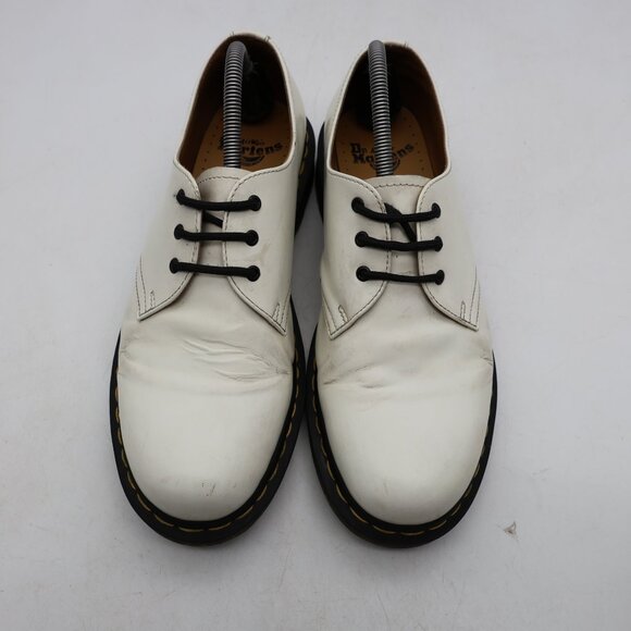 Doc Dr. Martens 1461 Women’s US 10 Men’s US 9 Smooth Leather Oxford Shoes White main image 11